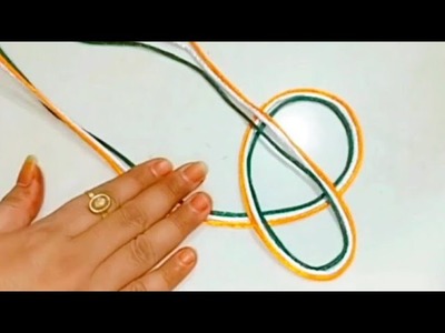 New Design Macrame Bracelet Tutorial |How to make Simple Macrame Bracelet