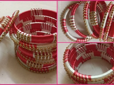 Occasional Bangle design  | Hand crafted Silk thread Bangle | Online Shopping