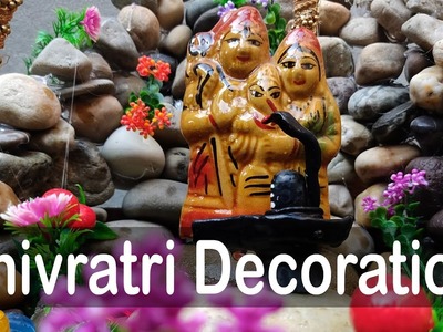 Shivratri stone decoration | shivratri decoration 2023