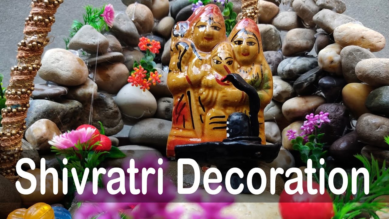 Shivratri stone decoration | shivratri decoration 2023