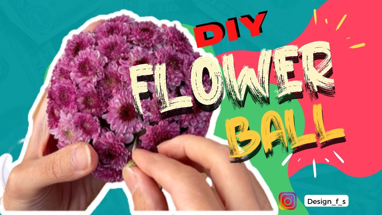 The easiest flower hanger you can make ; DIY