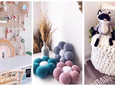 TikTok Crochet Home Decoration ???? BOOHOO ROOM DECOR ???? Ideas - Compilation 138 | @blu_llama