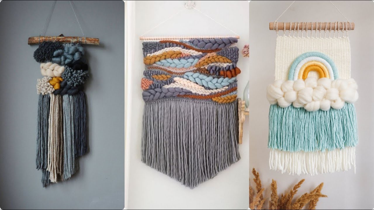 TRENDING Super EASY Woven  MACRAME wall hanging ideas | home interior | home decor | wall decor