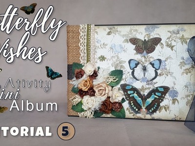Tutorial 5 Butterfly Wishes Mini Album Walkthrough ( UHK GALLERY winter in avonlea )