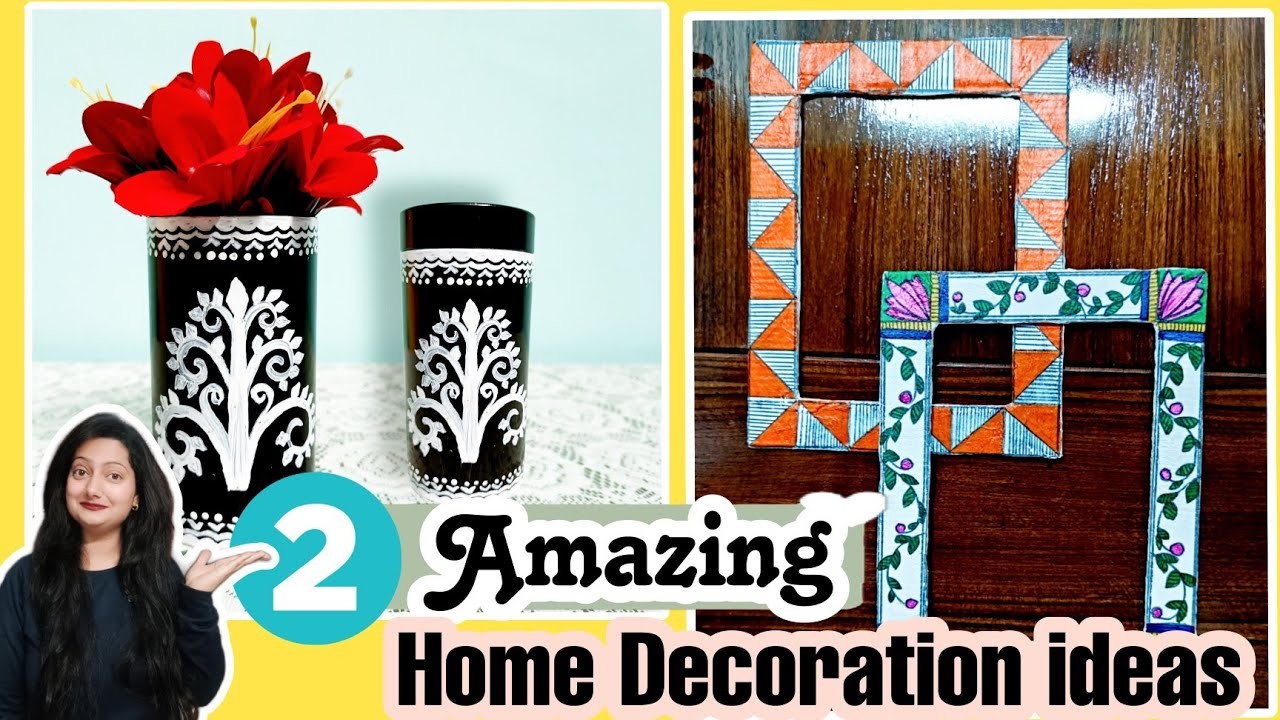 Two Amazing Home decoration ideas ???? + Best out of waste DIY