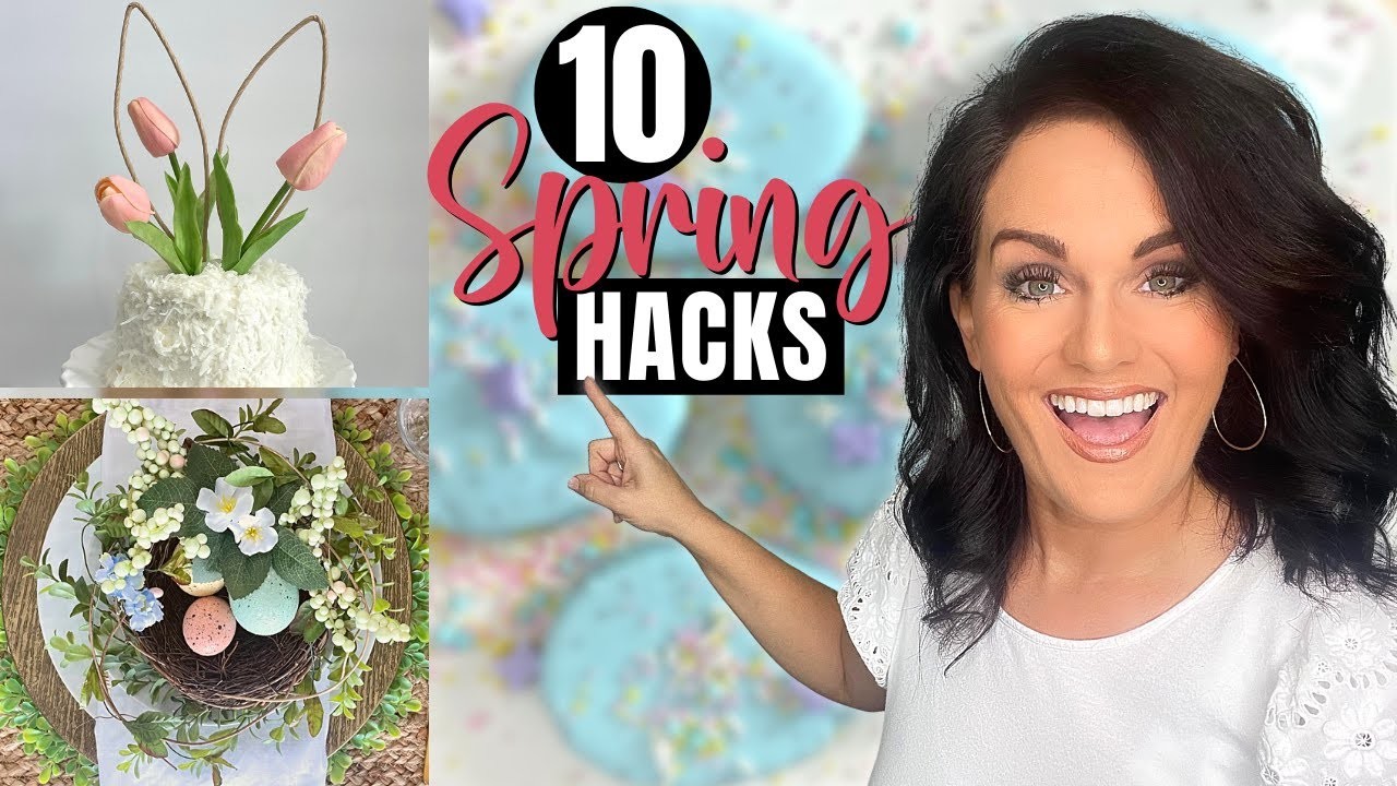 10 Life-Changing Decor & HOME HACKS for Easter!