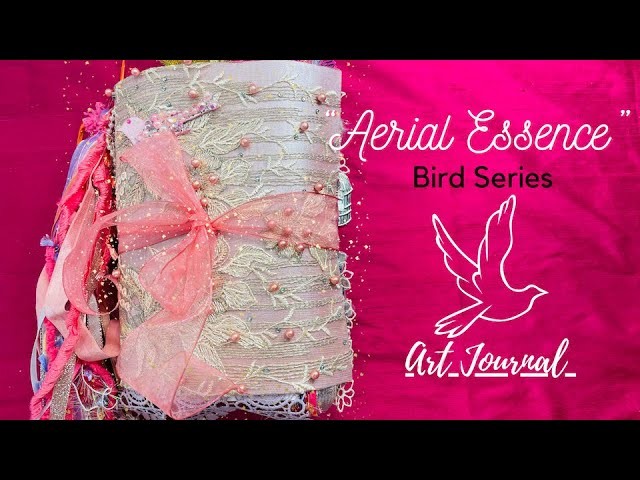 Aerial Essence Art Journal (Bird Series) SOLD