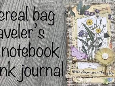 Cereal bag traveler’s notebook junk journal covers ???? *part 2*