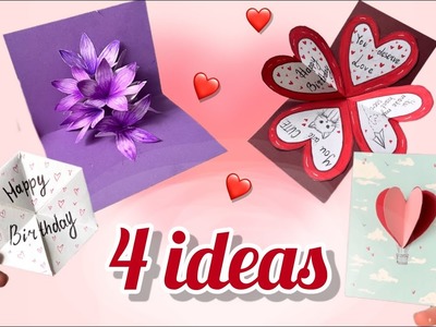 DIY BIRTHDAY GIFT IDEAS | 4 IDEAS | CUTE GIFT FOR FRIENDS. FAMILY ????