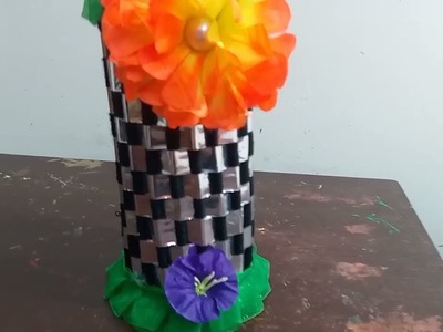 Diy Flower Pot Decorative Showpiece.Diy projects.Flower Pot Ideas At Home