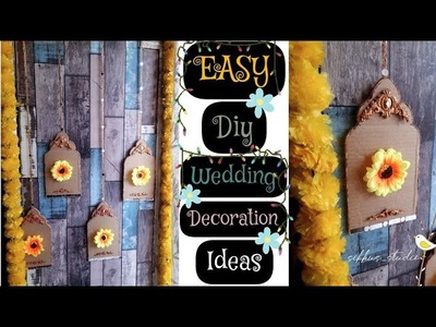 Diy Haldi Function Stage Decoration Ideas | Wedding & Festivals Decoration Ideas ????