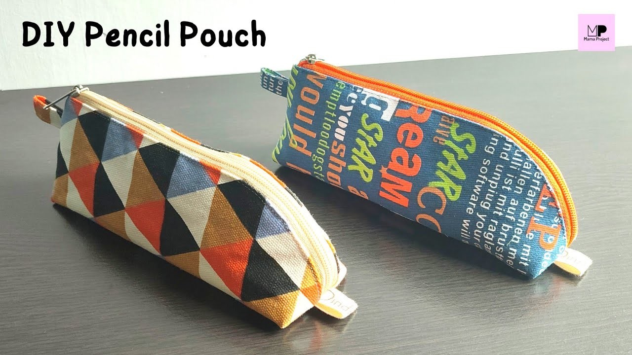 DIY Sewing Pencil Pouch | Stitch Pencil Pouch | DIY Pencil Pouch
