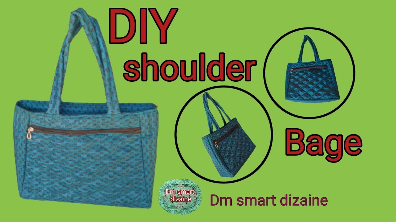 DIY Shoulder Bage At Home || How Tow DIY Shoulder Bage