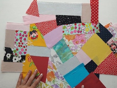 Don't throw away your scrap fabrics. You can make amazing projects with it! #diy #scraps #sewing