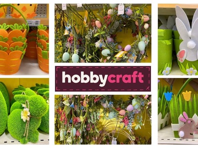 EASTER AT HOBBYCRAFT ???? DIY ???? GIFT IDEAS ???? AMAZING SPRING COLLECTION COME SHOP WITH ME