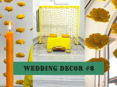 Easy Wedding Decor Idea no.8 | DIY | 2023 Latest Flower Decoration Ideas | Shop Torans