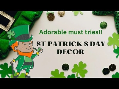 Feeling A Liitle Irish.  Let's DIY some decor.