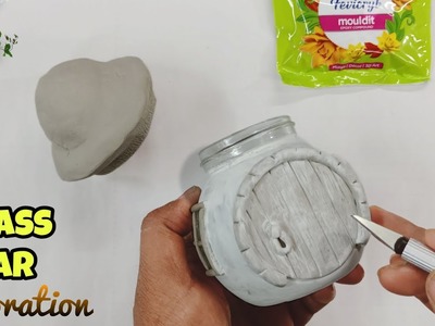 Glass Jar | Mashroom Design Decoration Ideas | DIY Craft Ideas
