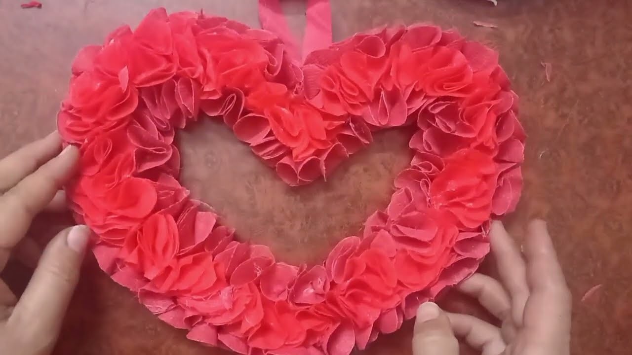Heart Making With Cloth bag. shopping bag. carry bag | Valentine Day Gift ???? | Best Out Of waste
