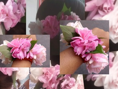 How to make a Rose flower hair accessories.wedding hair Accessories for rose @npcreative64