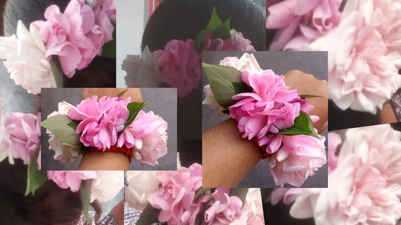 How to make a Rose flower hair accessories.wedding hair Accessories for rose @npcreative64