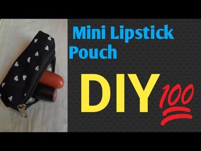 How To Make Mini Lipstick Caseby Fabric DIY