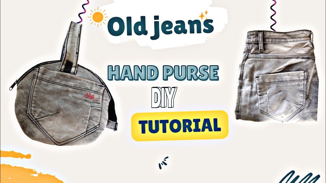 How To Reuse Old Jeans| hand purse Old Jeans Reuse Ideas DIY|Old Jeans Reuse Hacks|Best Out Of Waste