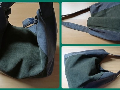 ????????Learn how to sew a leather bag very quickly and easily!✅