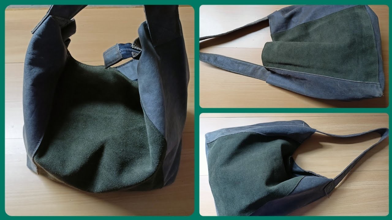 ????????Learn how to sew a leather bag very quickly and easily!✅