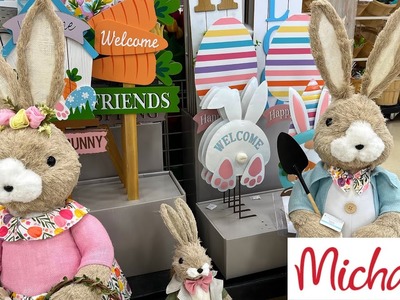 MICHAELS EASTER AND SPRING HOME DECOR SHOP WITH ME