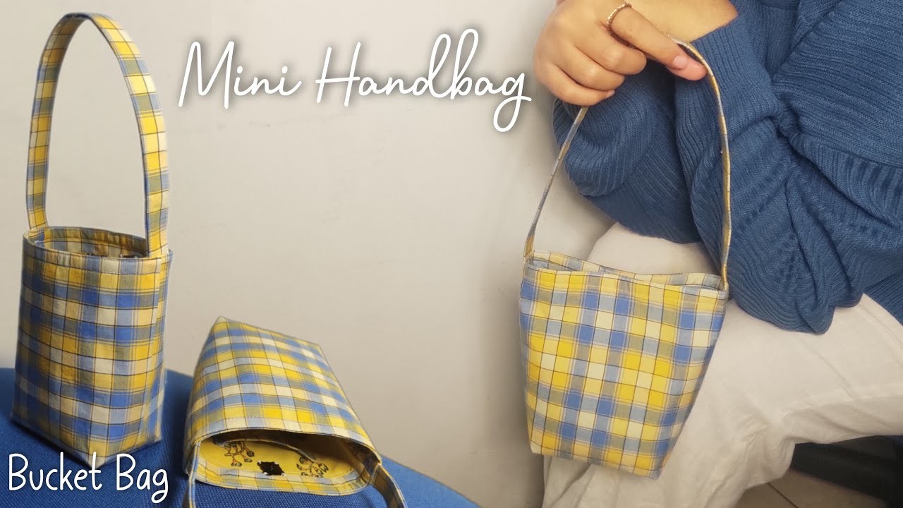 Mini Handbag | How To Make Bucket Bag | Mini Bucket Bag Tutorial | Tas Kekinian