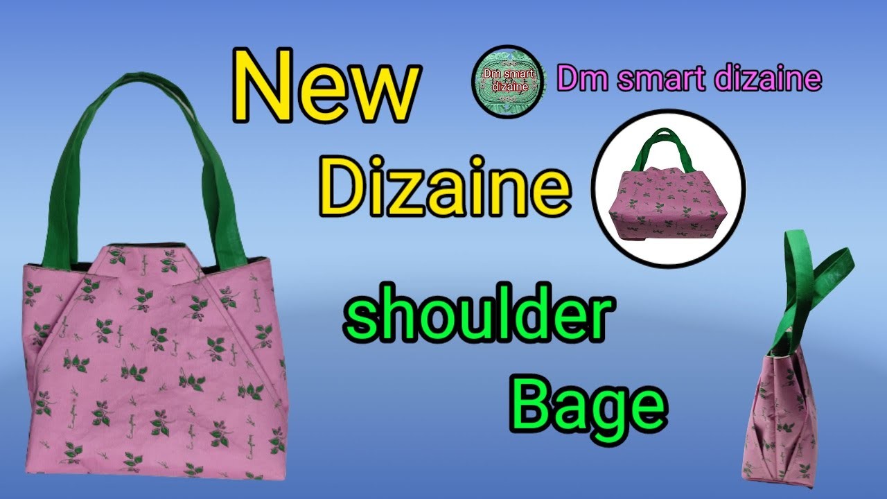 New Dizaine Shoulder Bage || Tote Bage At Home By Dm smart dizaine