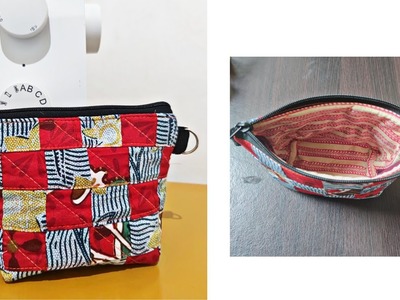 Pouch from patchwork