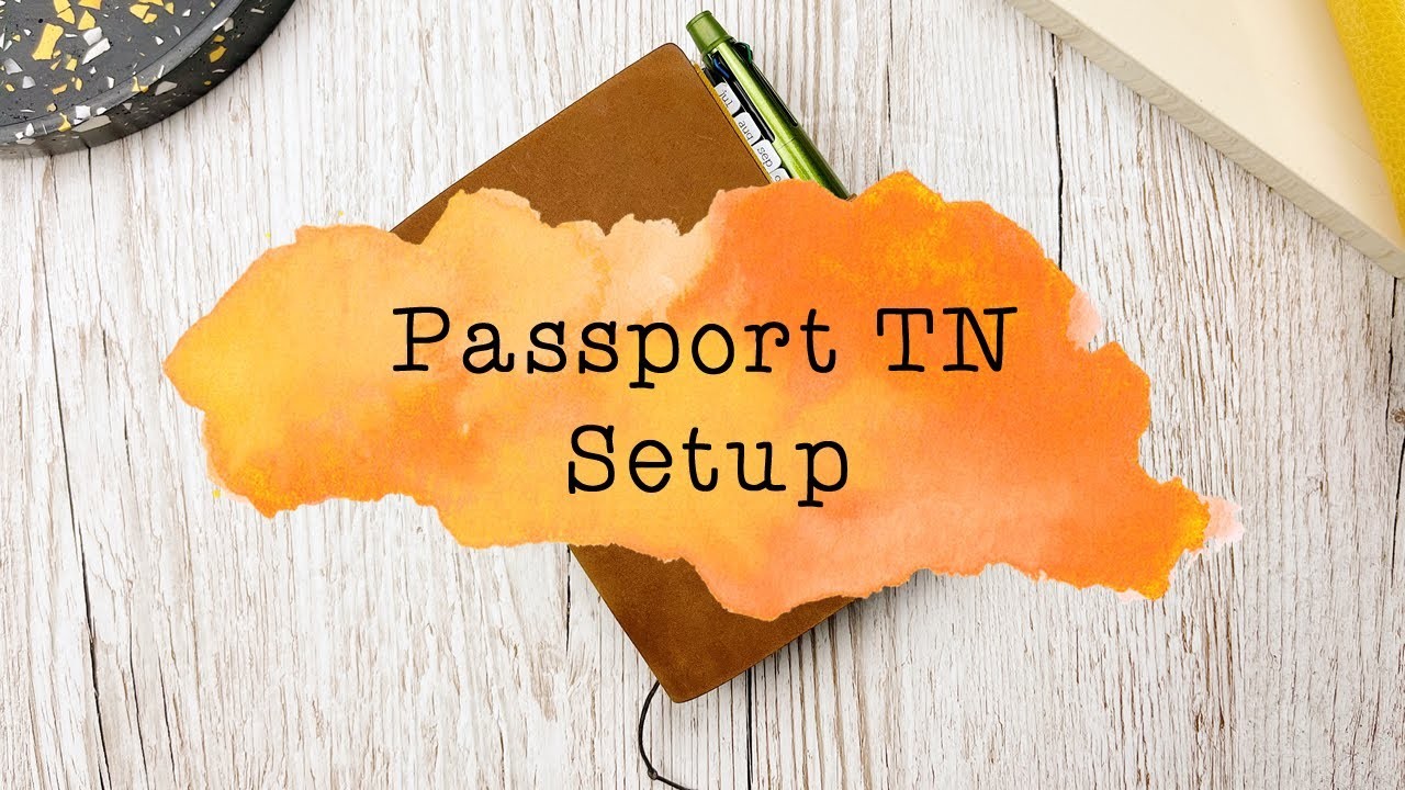 Purse set up in a Passport TN