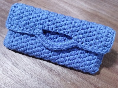 Super very easy mini crochet bag for beginners