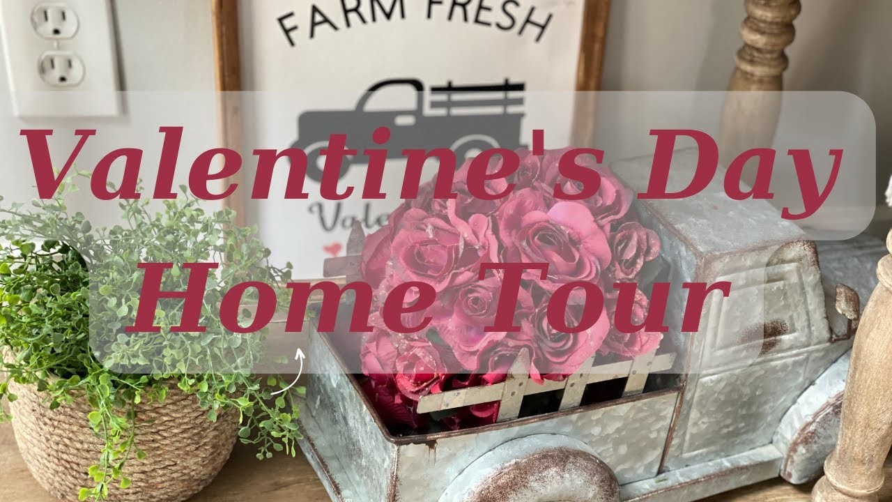 Valentine's Day Home Tour 2023 | Valentine's Day Decorating Ideas