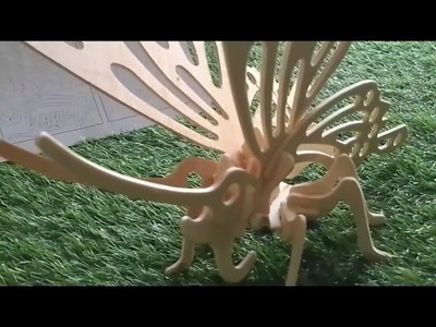3D Amazing Wooden Butterfly