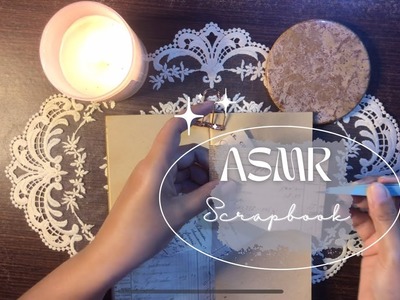 ASMR Journal with me | Scrapbooking no Talking