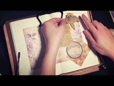 ASMR Scrapbooking: Unwind with the Soothing Sounds of Creativity - no talking