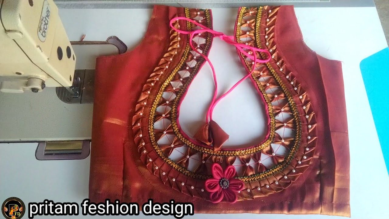 Beautiful most popular blouse back neck design|| cutting and stitching#design  #blousedesignsfeshion