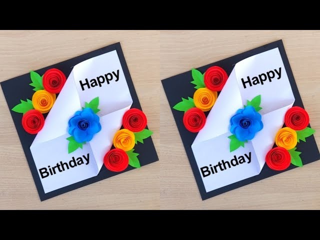 Birthday Card Ideas | Card Making Ideas | Happy Birthday Greeting Card | How To Make Birthday Card