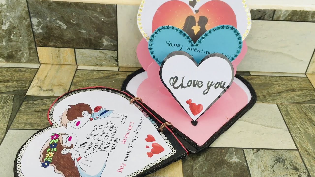 DIY Valentine's Day Card That Will Make Your Heart Melt!