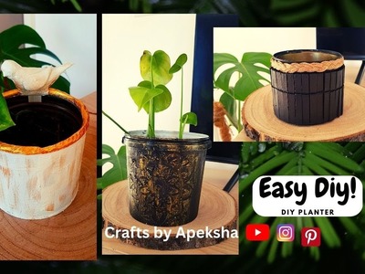 Easy diy| Diy planter | tin can container | Planter ideas| DIY PROJECTS |DIY Ideas.