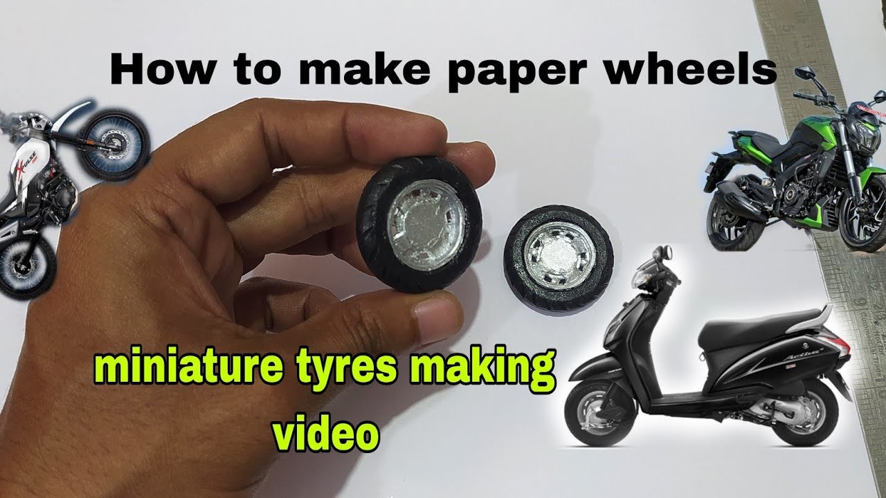How to make miniature wheels