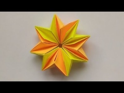 How to Make ORIGAMI MAGIC 3D STAR easy