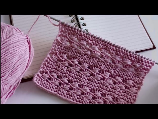 İki Şiş Çok Kolay Örgü Modeli ????Strickmuster. crochet knitting patterns