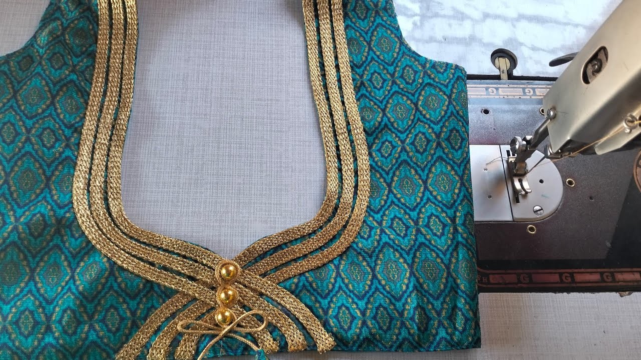 Lace work blouse designs, silk saree blouse designs cutting and stitching