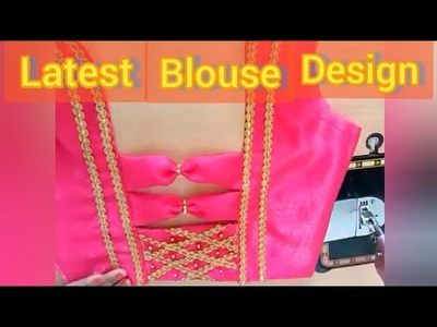 Net blouse design | new blouse Design cutting and stitching
