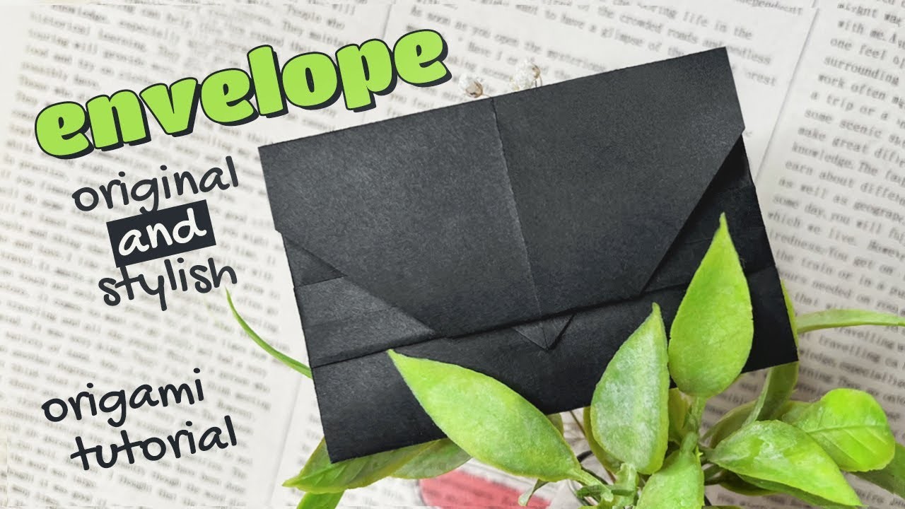 Origami Envelope | Original and Stylish Envelope Idea | Easy Tutorial