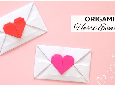 Origami Heart Envelope Tutorial
